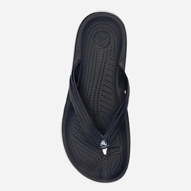 Чоловічі в'єтнамки для пляжу Crocs Crocband Flip 11033-410 42-43 Темно-сині (883503476905) - зображення 5