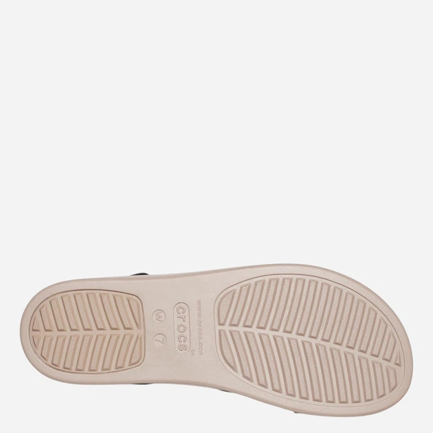 Sandały damskie na platformie Crocs Brooklyn Low Wedge W 206453-07H 41 Czarne - obraz 7