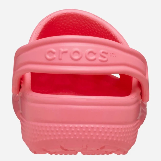 Chodaki dziecięce dla dziewczynki Crocs Classic Kids Clog K 206991-6UI 28-29 Jasnokoralowe - obraz 6