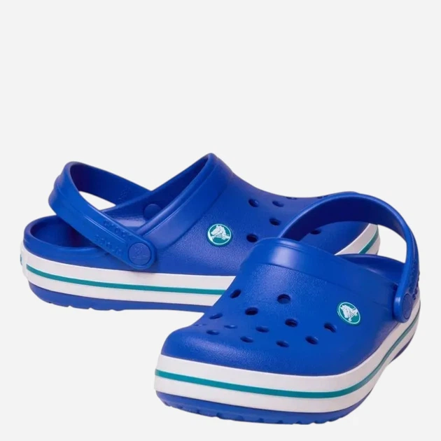 Дитячі крокси-сабо для хлопчика Crocs Crocband Kids Clog 207006-4PI 33-34 Сині (198445353437) - зображення 4