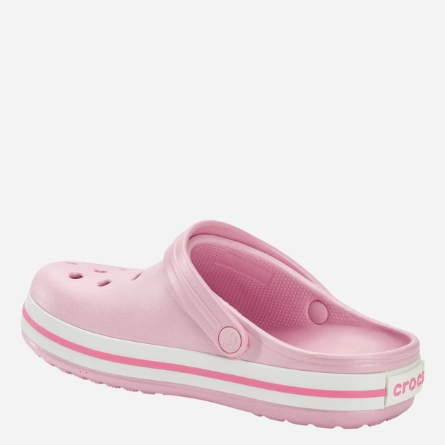 Chodaki dziecięce dla dziewczynki Crocs Crocband Kids Clog 207006-6GD 32-33 (J13) Jasnoróżowe (191448740143) - obraz 4
