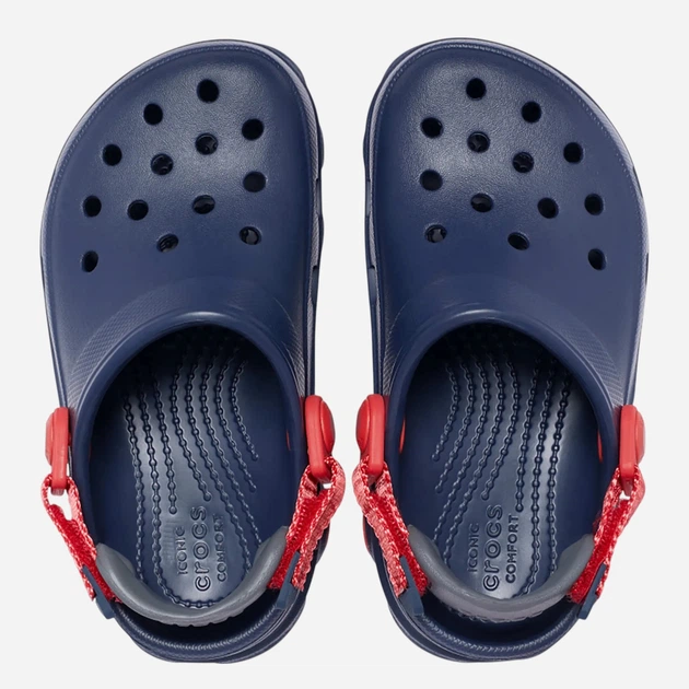 Дитячі крокси-сабо для хлопчика Crocs 207458-410 32-33 (J1) Сині (191448878693) - зображення 4
