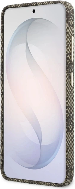Чохол Guess 4G Script MagSafe для Samsung Galaxy S26 Brown (GUHMS26S5P4FWMSW) - зображення 5