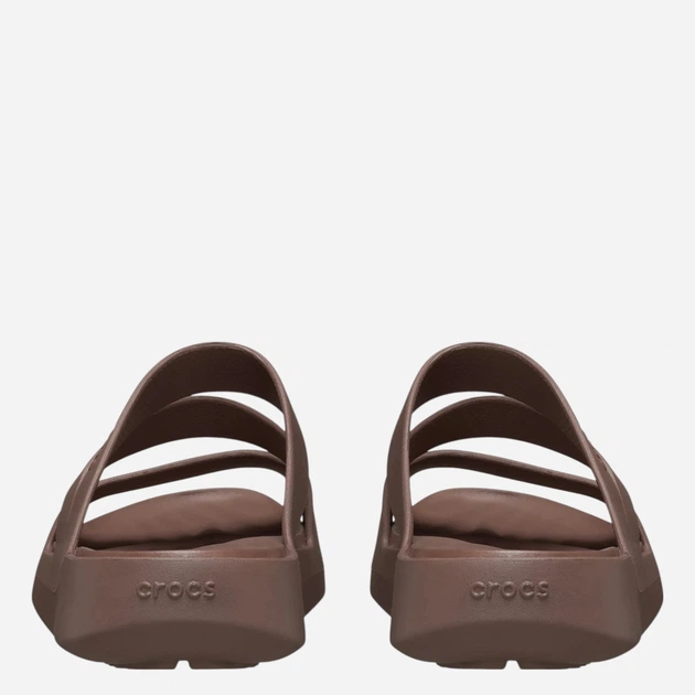 Жіночі шльопанці для пляжу Crocs Getaway Strappy Sandal W 209587-0LF 39-40 Коричневі (198445107030) - зображення 5