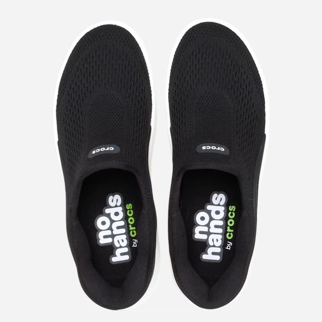 Чоловічі сліпони Crocs No Hands Slip On M 211385-001 45-46 Чорні (198445277443) - зображення 4