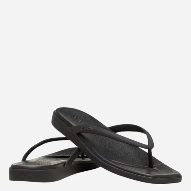 Жіночі в'єтнамки для пляжу Crocs Miami Flip 211435-001 38-39 Чорні (198445185489) - зображення 3