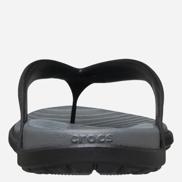 Чоловічі в'єтнамки для пляжу Crocs Coast Flip 212035-0DD 42-43 Графітові (198445363979) - зображення 6
