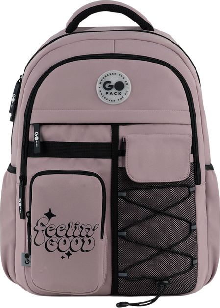 Рюкзак GoPack підлітковий Education Teens 46x32x19 см Рожевий (GO26-184L-1) - зображення 4