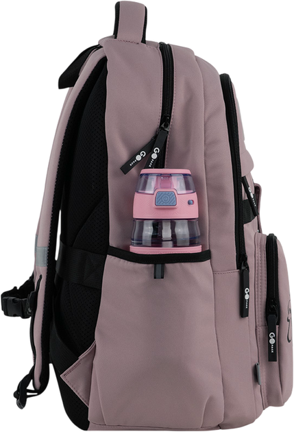 Рюкзак GoPack підлітковий Education Teens 46x32x19 см Рожевий (GO26-184L-1) - зображення 6