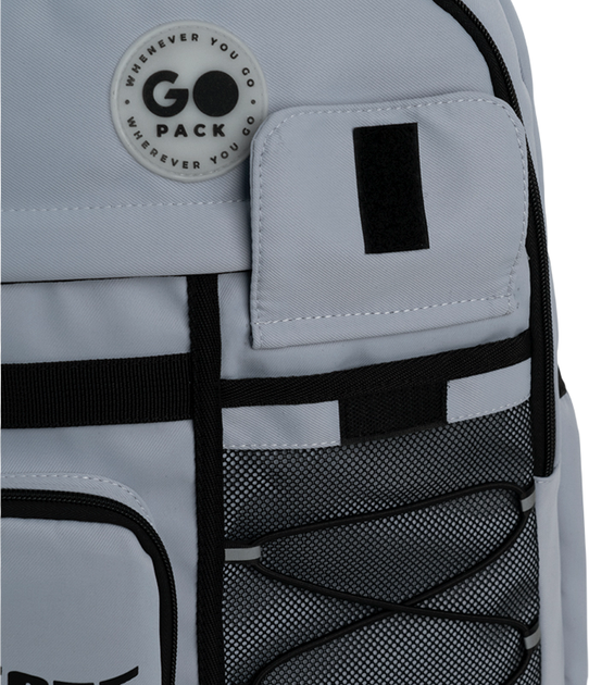 Рюкзак GoPack підлітковий Education Teens 46x32x19 см Сірий (GO26-184L-2) - Фото 12 Рюкзак GoPack підлітковий Education Teens 46x32x19 см Сірий (GO26-184L-2) - зображення 12