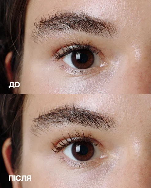 Термотуш для ресниц с пептидами коричневая Unico Thermo Mascara Brown 10 г - изображение 3