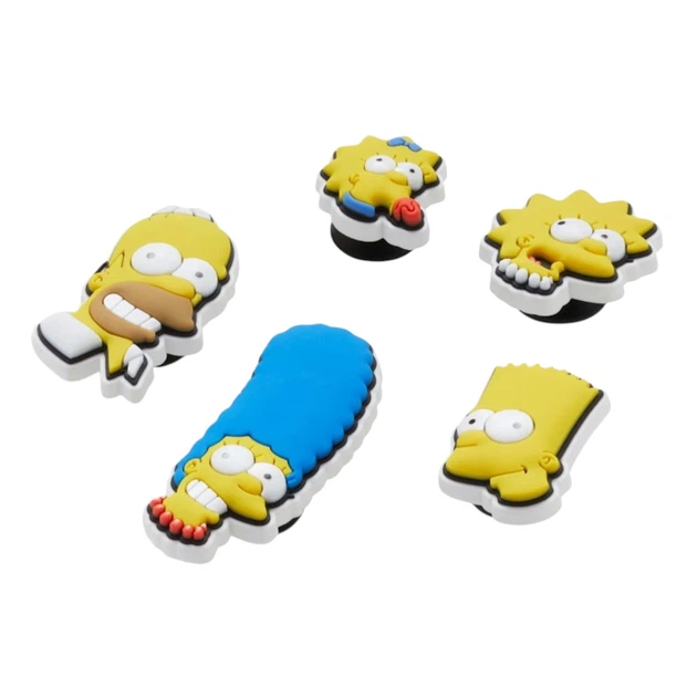 Przypinki do butów Crocs The Simpsons 5Pck 10014880 5 szt Wielokolorowe - obraz 2
