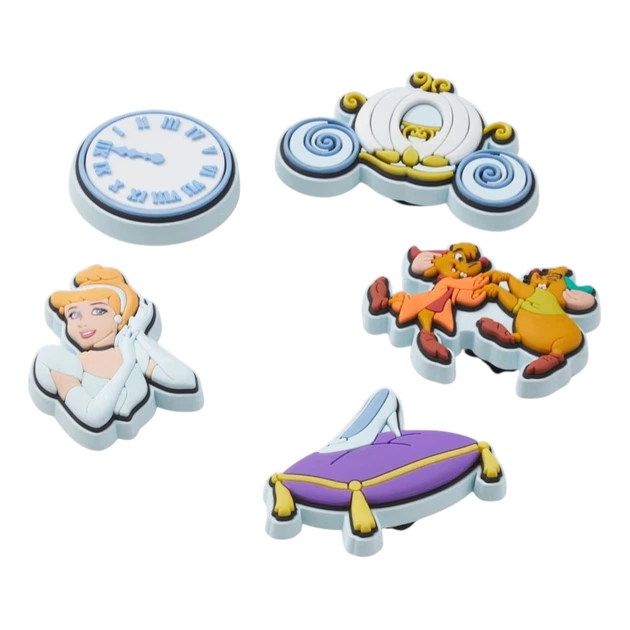 Джибітси Crocs Cinderella 5Pck 10015228 5 шт Різнокольорові (198445178726) - зображення 2