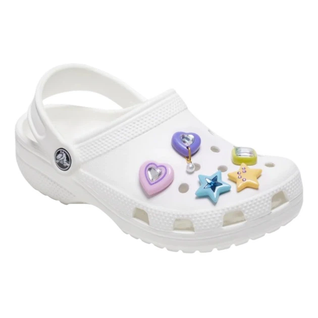 Джибітси Crocs Dazzling Gems 5 Pack 10015543 5 шт Різнокольорові (198445177088) - зображення 3