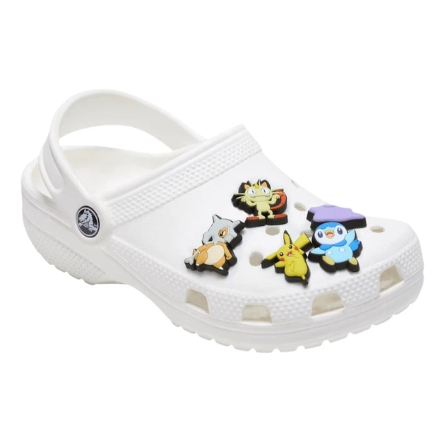 Джибітси Crocs Pokemon Variety 5 Pck 10015747 5 шт Різнокольорові (198445179426) - зображення 3