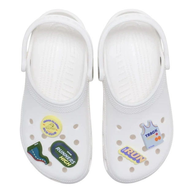 Przypinki do butów Crocs Run Club 5 Pack 10016368 5 szt Wielokolorowe - obraz 3