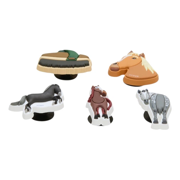 Przypinki do butów Crocs Horse 5 Pack 10016692 5 szt Wielokolorowe - obraz 2