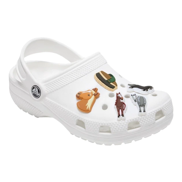 Przypinki do butów Crocs Horse 5 Pack 10016692 5 szt Wielokolorowe - obraz 3