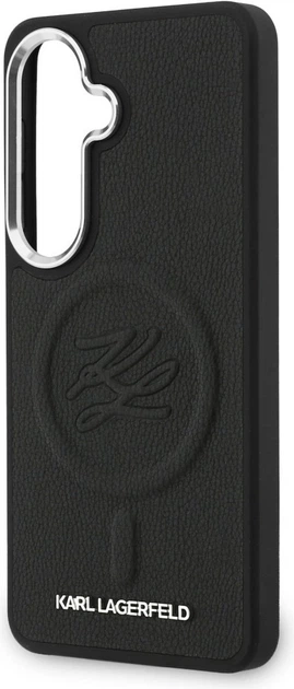 Чохол Karl Lagerfeld Embossed Ring Initials MagSafe для Samsung Galaxy S26 Black (KLHMS26SPGFKLRDK) - зображення 6
