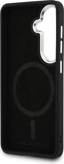 Чохол Karl Lagerfeld Embossed Ring Initials MagSafe для Samsung Galaxy S26 Black (KLHMS26SPGFKLRDK) - зображення 7