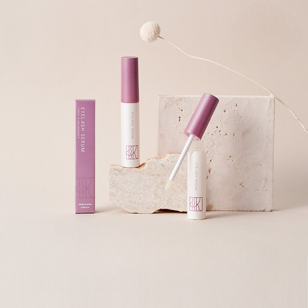 Сыворотка для ресниц Kiso Care Mibaeru Eyelash Serum с 10% содержанием капиксила 8 г (4580050290669) - изображение 5