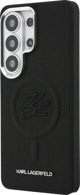 Чохол Karl Lagerfeld Embossed Ring Initials MagSafe для Samsung Galaxy S26 Ultra Black (KLHMS26LPGFKLRDK) - зображення 2