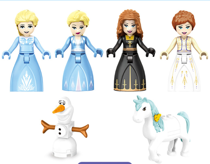 Великий дитячий конструктор замок Принцеса Frozen Princess палац Ельза для дівчаток ( 15823 ) - зображення 7