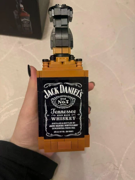 Конструктор бутылки Jack Daniels, конструктор на подарок 261 деталь - изображение 3