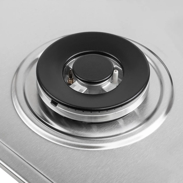 Поверхность газовая Domino на металле Perfelli HGM 31404 I - изображение 6