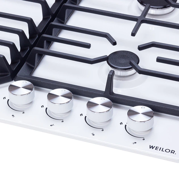 Поверхность газовая на металле WEILOR GM W 624 WH - изображение 5