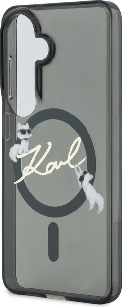 Чохол Karl Lagerfeld IML KC Script MagSafe для Samsung Galaxy S26 Plus Black (KLHMS26M5HKSCAK) - зображення 6