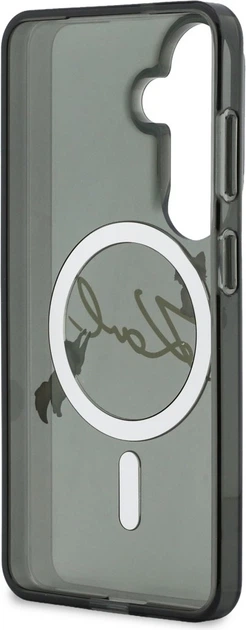 Чохол Karl Lagerfeld IML KC Script MagSafe для Samsung Galaxy S26 Plus Black (KLHMS26M5HKSCAK) - зображення 7