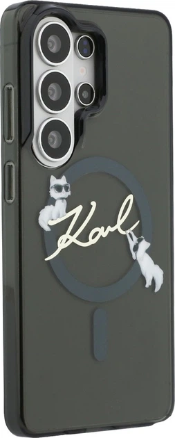 Чохол Karl Lagerfeld IML KC Script MagSafe для Samsung Galaxy S26 Ultra Black (KLHMS26L5HKSCAK) - зображення 4