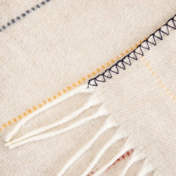 Плед Homla Tilbe з декоративними кольоровими швами 150 x 200 см (5906496771613) - зображення 4