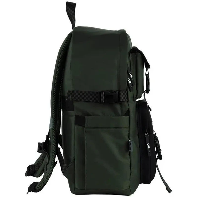 Рюкзак школьный GoPack Education Teens GO26-2500L-4 хаки + карандаши Kite 18 цветов (996057) - Фото 6 Рюкзак школьный GoPack Education Teens GO26-2500L-4 хаки + карандаши Kite 18 цветов (996057) - изображение 6