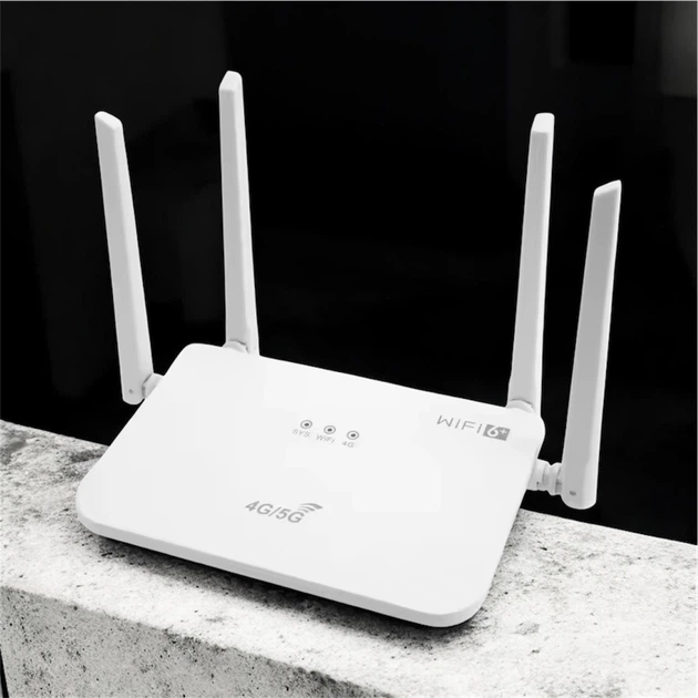 Wi-Fi 6+ роутер CP107 4G/5G 300Mbps с разъемом под SIM карту - Фото 1 Wi-Fi 6+ роутер CP107 4G/5G 300Mbps с разъемом под SIM карту - изображение 1