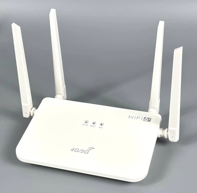 Wi-Fi 6+ роутер CP107 4G/5G 300Mbps с разъемом под SIM карту - Фото 5 Wi-Fi 6+ роутер CP107 4G/5G 300Mbps с разъемом под SIM карту - изображение 5