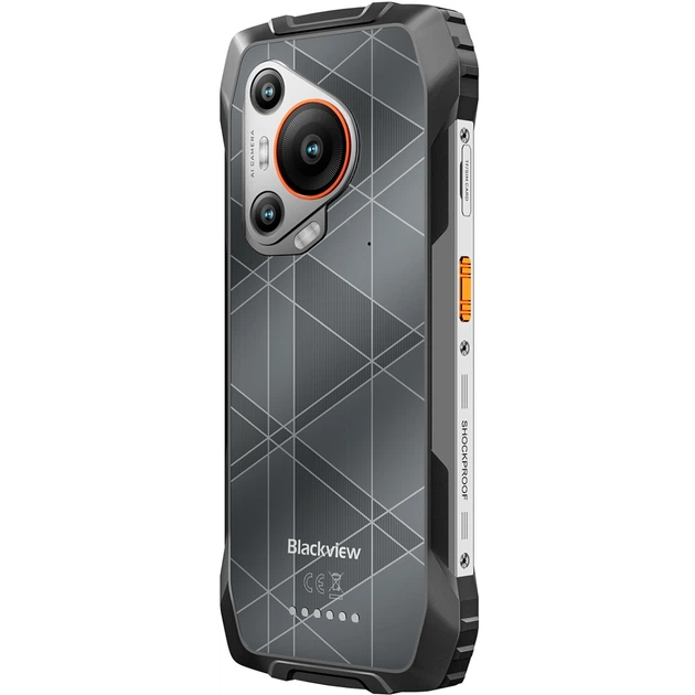Смартфон Blackview BL7000 6.78"FHD+/8GB/256GB/Dimensity 6300/7500mAh/50+32Мп Night/NFC/IP69/Orange (BL7000_OR) - зображення 5