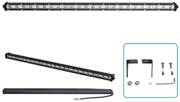 Фара робочого світла Pulso SPOT 24 Led х 2W (670х17х47) 10-30V/48W/2000K/6000K (WLP-2453) - зображення 2
