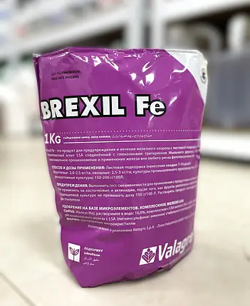 Брексил Железо (Brexil Fe) 1 кг, микроудобрение, микроэлементы, Valagro (Валагро) - Фото 1 Брексил Железо (Brexil Fe) 1 кг, микроудобрение, микроэлементы, Valagro (Валагро) - изображение 1