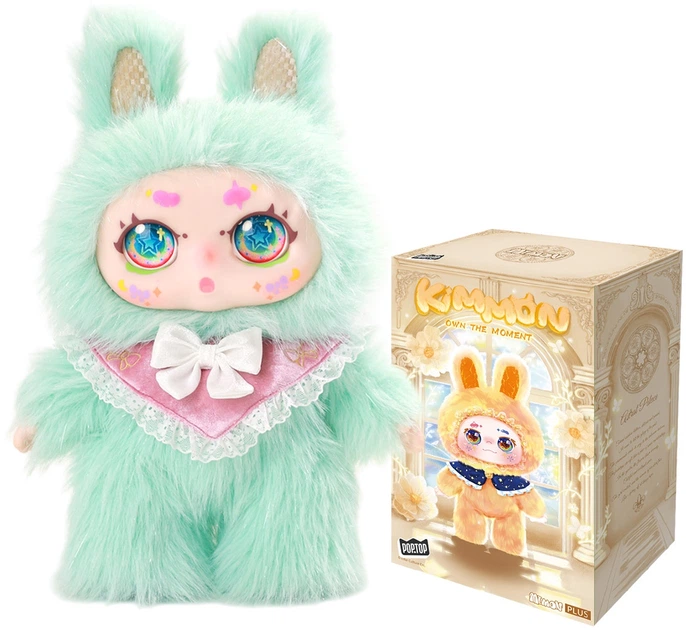 ぬいぐるみ QuoN Spiced & Sorbet & Rainbow Pompom Коллекционная мягкая игрушка-сюрприз Pop Top Kimmon 400% Мгновение