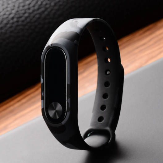 Силіконові ремінці 3 шт. для фітнес-браслета трекера Xiaomi Mi Band M2 Камуфляж - зображення 3