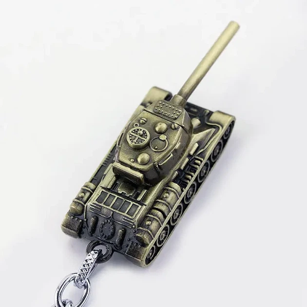 Брелок металевий для ключів "Світ Танків/ World of Tanks/ Танк DER-2" - зображення 5