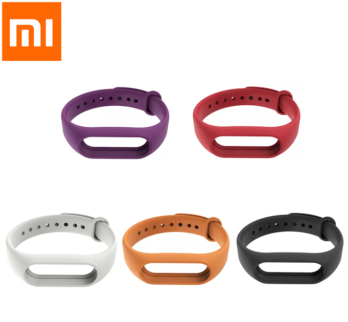 Силіконові ремінці 5 шт. для фітнес-браслета трекера Xiaomi Mi Band M2 Set 5-5 - зображення 2