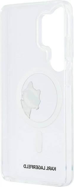 Чохол Karl Lagerfeld IML Peekaboo Choupette MagSafe для Samsung Galaxy S26 Ultra Transparent (KLHMS26L6HCPSCT) - зображення 7