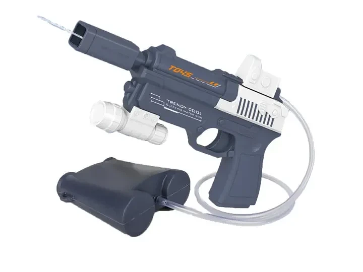 Водяной детский электрический пистолет «Акула» с аккумулятором Синий Shark Electric Water Gun (W-Y1-0) - Фото 2 Водяной детский электрический пистолет «Акула» с аккумулятором Синий Shark Electric Water Gun (W-Y1-0) - изображение 2