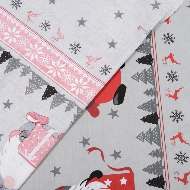 Ткань бязь набивная голд НТ Новогодняя (120г/м.кв220см пог.м) 194769 - Фото 4 Ткань бязь набивная голд НТ Новогодняя (120г/м.кв220см пог.м) 194769 - изображение 4