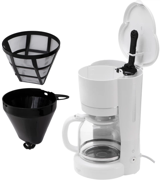 Кавоварка крапельна Adler AD 4383 Біла - зображення 8