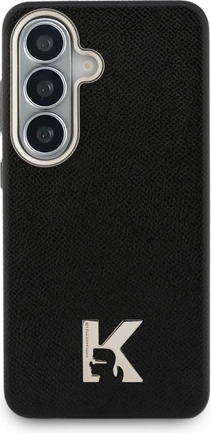 Чохол Karl Lagerfeld K Metal Logo MagSafe для Samsung Galaxy S26 Black (KLHMS26S5PGFKHGK) - зображення 3