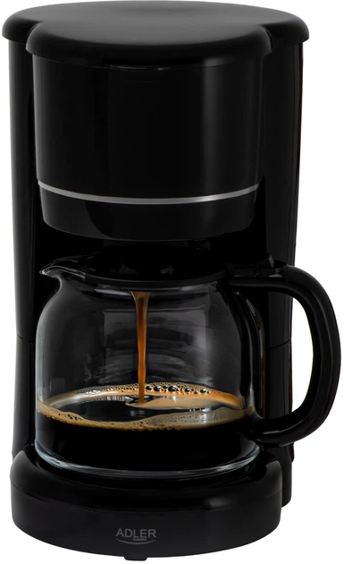 Ekspres do kawy przelewowy Adler AD 4383 Czarny - obraz 4